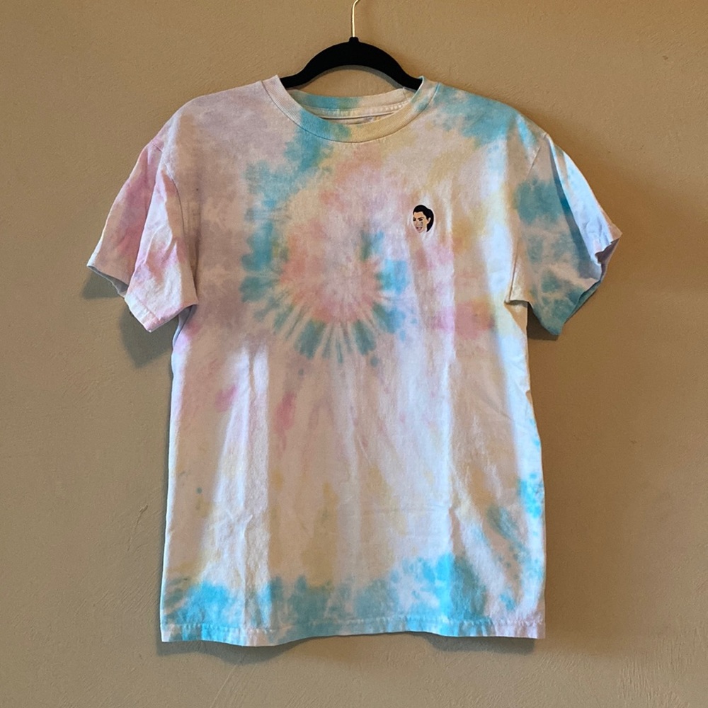 Komoji Kim Kardashian Kim Crying Face Tie Dye T-Shirt M